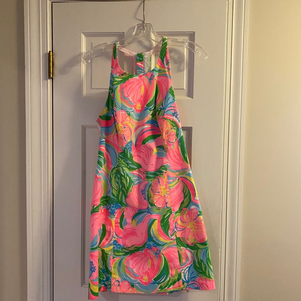 Lilly Pulitzer Elephant Halter Dress - size 8